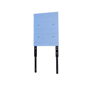 Toilet Spare Parts: Black Moa Slider Rails 45CM Front to Back Slide