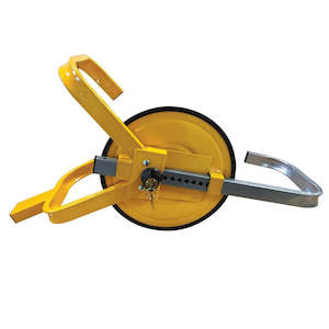 Anti Theft Security: Full Face Wheel Clamp suitable for 13" to 17" Wheels