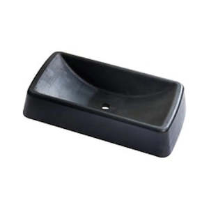 Jockey Wheels And Parts: XL Jockey Wheel Receiver, Rubber