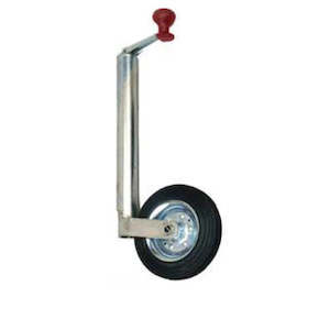 UK Jockey Wheel - Metal Hub 200mm