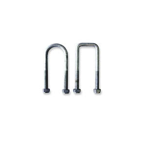 U Bolts - M12 x 80 x 100mm Square Pair