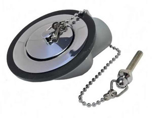 Products: 28mm Angled Sink Waste With Plug & Chain