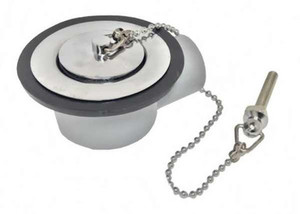 Products: 28mm 90 Deg Sink Waste With Plug & Chain