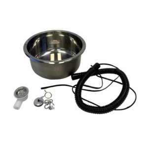 Products: Everroam Cylindrical Stainless Steel Sink (300X150)