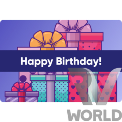 Products: Birthday Gift Card - RV World NZ