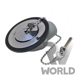 28mm Sink Waste Angled (For 45mm Sink Drainer Hole) - RV World NZ