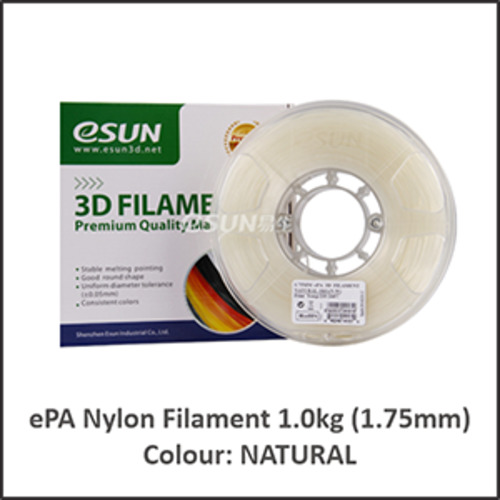 ePA Nylon Filament : Natural 1.75mm (1.0kg)