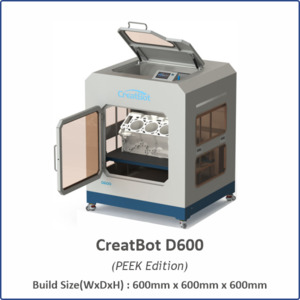 CreatBot D600 Pro PEEK Edition