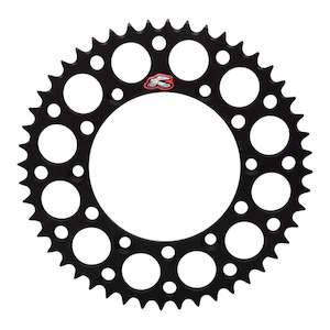 Renthal Sprocket Rear Black 50T Alloy 7075 T6 Grooved
