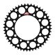 Renthal Sprocket Rear Black 50T Alloy 7075 T6 Grooved
