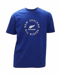 Rugby All Blacks: All Blacks NZ Logo T-Shirt Blue