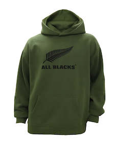 All Blacks Classic Logo Hoodie Khaki