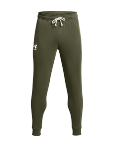 Sale: Under Armour Men's Rival Terry Joggers Marine Green