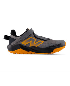 New Balance Kid's DynaSoft Nitrel v6 Bungee Lace with Top Strap Shoe Castlerock