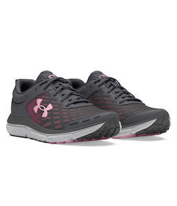 Womens Bags Accessories: Under Armour Women's Charged Assert 10 Shoe Castlerock/Pink