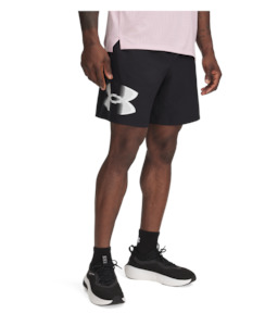 Mens Shorts: Under Armour Men's Tech Woven Graphic Short Black