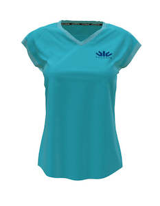 Womens T Shirts Polos: Paladin Women's Volley Tennis T-Shirt Teal
