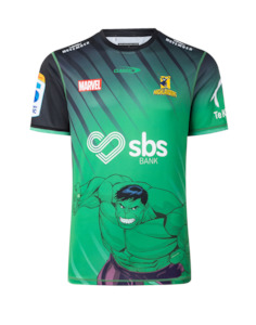 Rugby Super Rugby Highlanders: Highlanders x Marvel Hulk Warm Up T-Shirt