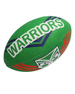League: Warriors NRL Supporter Rugby Ball Size 5