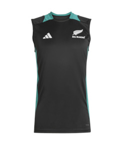 Rugby All Blacks: All Blacks Performance Singlet Black/Pure Teal 2025/2026