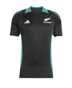 All Blacks Performance T-Shirt Black/Pure Teal 2025/2026