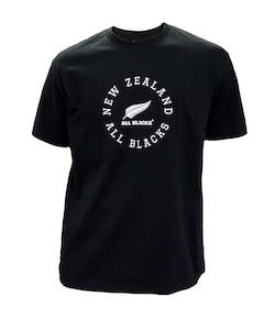 All Blacks NZ Logo T-Shirt Black