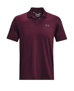 Ryos Co Nz: Under Armour 3.0 Performance Polo Shirt Dark Maroon