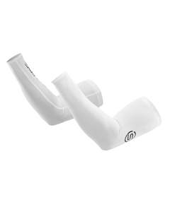 Mens Bags Accessories: SKINS Series-1 Arm Sleeves White - Pair