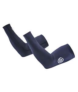SKINS Series-1 Arm Sleeves Navy - Pair