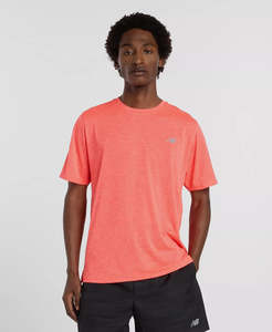 Sale: New Balance Athletics T-Shirt Urgent Red