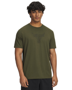 Under Armour Project Rock Payoff Graphic T-Shirt Expedition Green