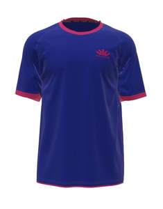 Paladin Men's Tennis Baseline T-Shirt Royal/Magenta