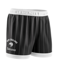 Triple Threat Kiwi Basketball Short Black
