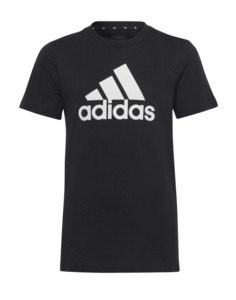 Kids T Shirts: Adidas Kid's Ess Big Logo T-Shirt Black