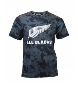 All Blacks Kid's Camo Sublimated T-Shirt