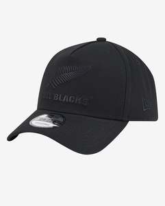 Mens: All Blacks New Era 940 A-Frame Cap Black on Black