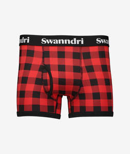 Mens: Swanndri Men's Cotton Undies Red/Black