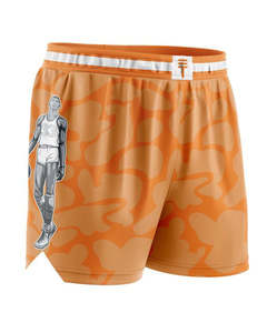 Triple Threat Kids Kareem Basketball Short Orange