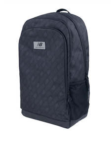 New Balance Large Backpack Black Print