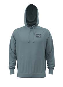 Sale: Under Armour Rival Fleece Graphic OD Hoodie Blue Smoke