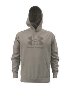 Under Armour Rival Fleece Big Logo Hoodie Timberwolf