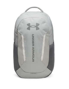 Under Armour Unisex Hustle 6.0 Backpack Titanium/Green