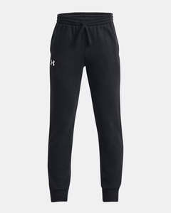 Under Armour Kid's Rival Fleece Joggers Black