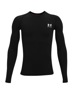 Under Armour Kid's HeatGear® L/S Armour Top Black