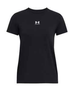Womens T Shirts Polos: Under Armour Women's Off Campus Core T-Shirt Black