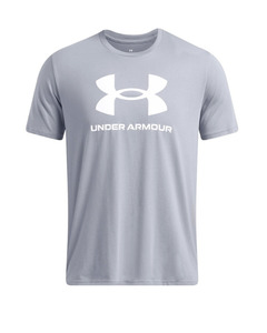Under Armour Sportstyle Logo T-Shirt Steel/White