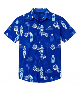 Blues 'Shaka' Hawaiian Shirt