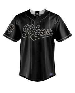 Rugby: Blues 'Blackout' Baseball Shirt