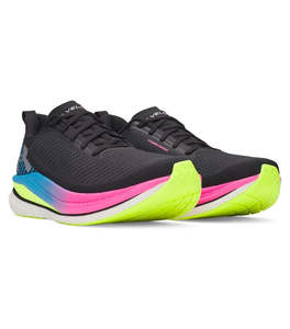 Mens: Under Armour Men's Velociti SPD 5 Shoe Black/Capri