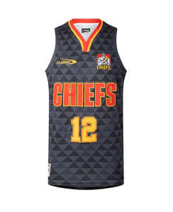 Mens T Shirts Polos: Chiefs Basketball Singlet 2026